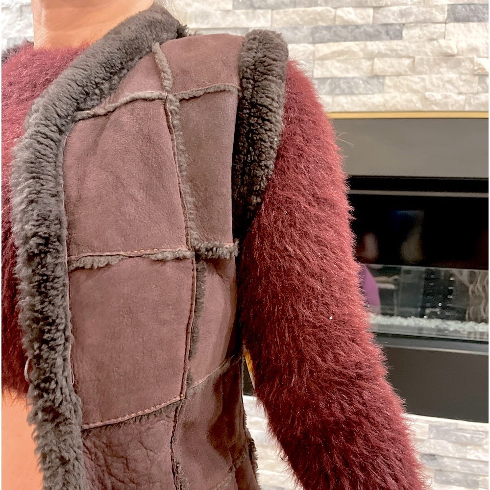 Vintage 1970’s Brown‎ Ranchero Vest